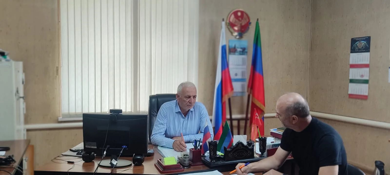 В Тляратинском районе состоялась рабочая встреча, посвящённая подготовке к предстоящим выборам.